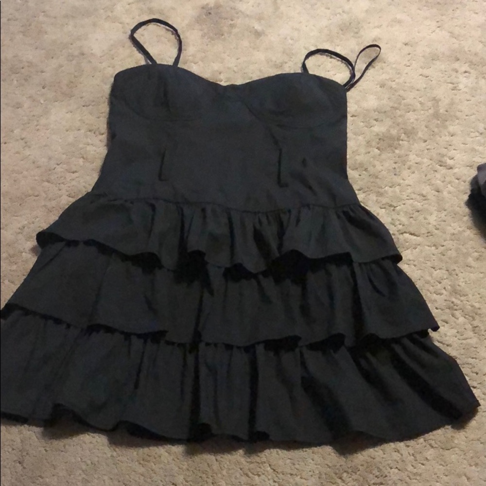 Bebe ruffle dress